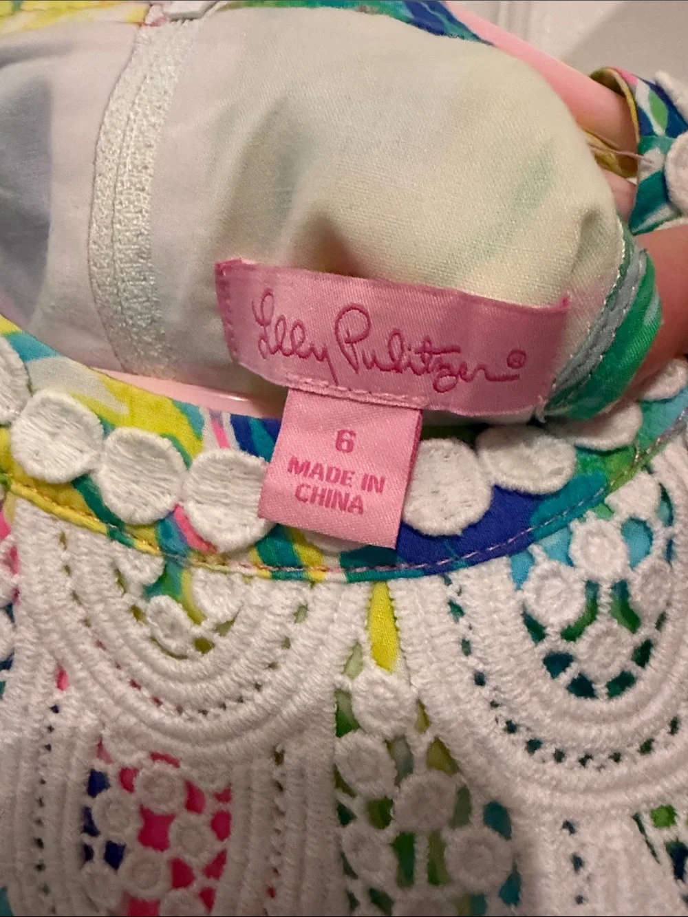 Lilly Pulitzer Kinley Dress in Local Flavor Pattern  Size 6